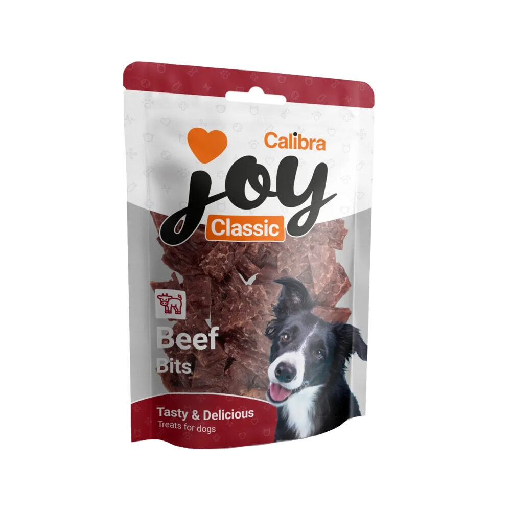 Calibra Joy Dog Classic Beef Bits - 80g