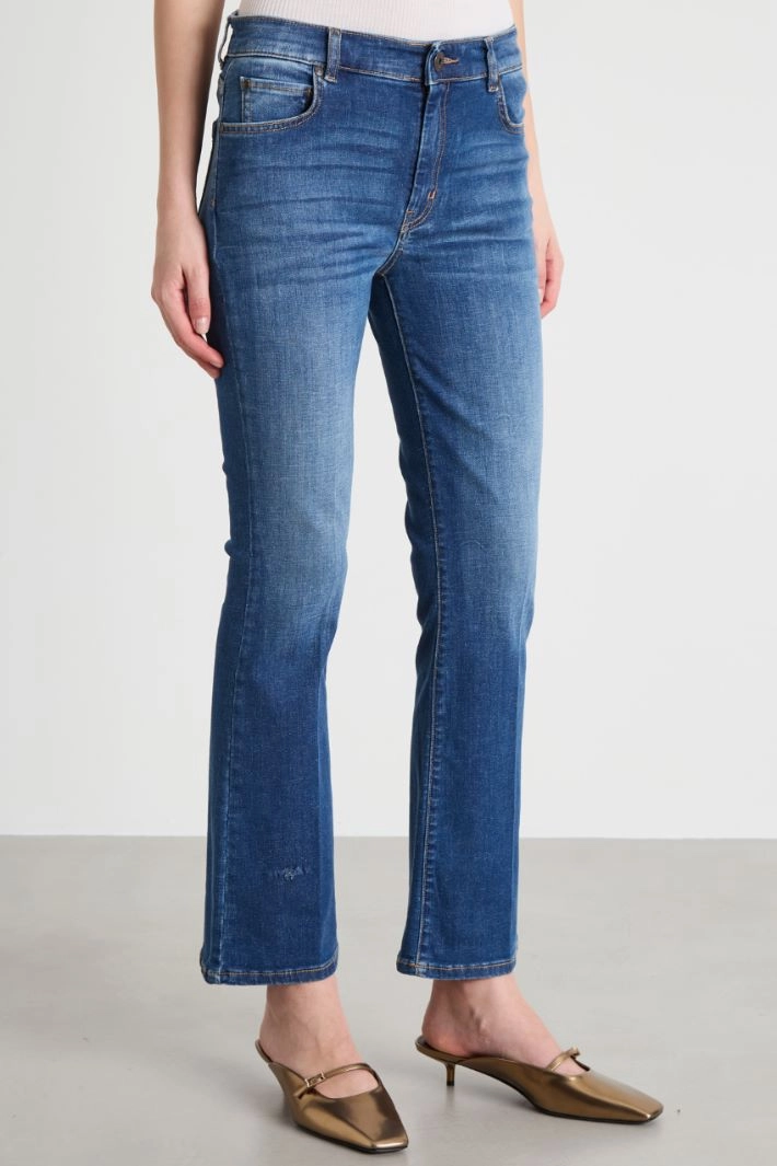 Flared jeans - BLUE