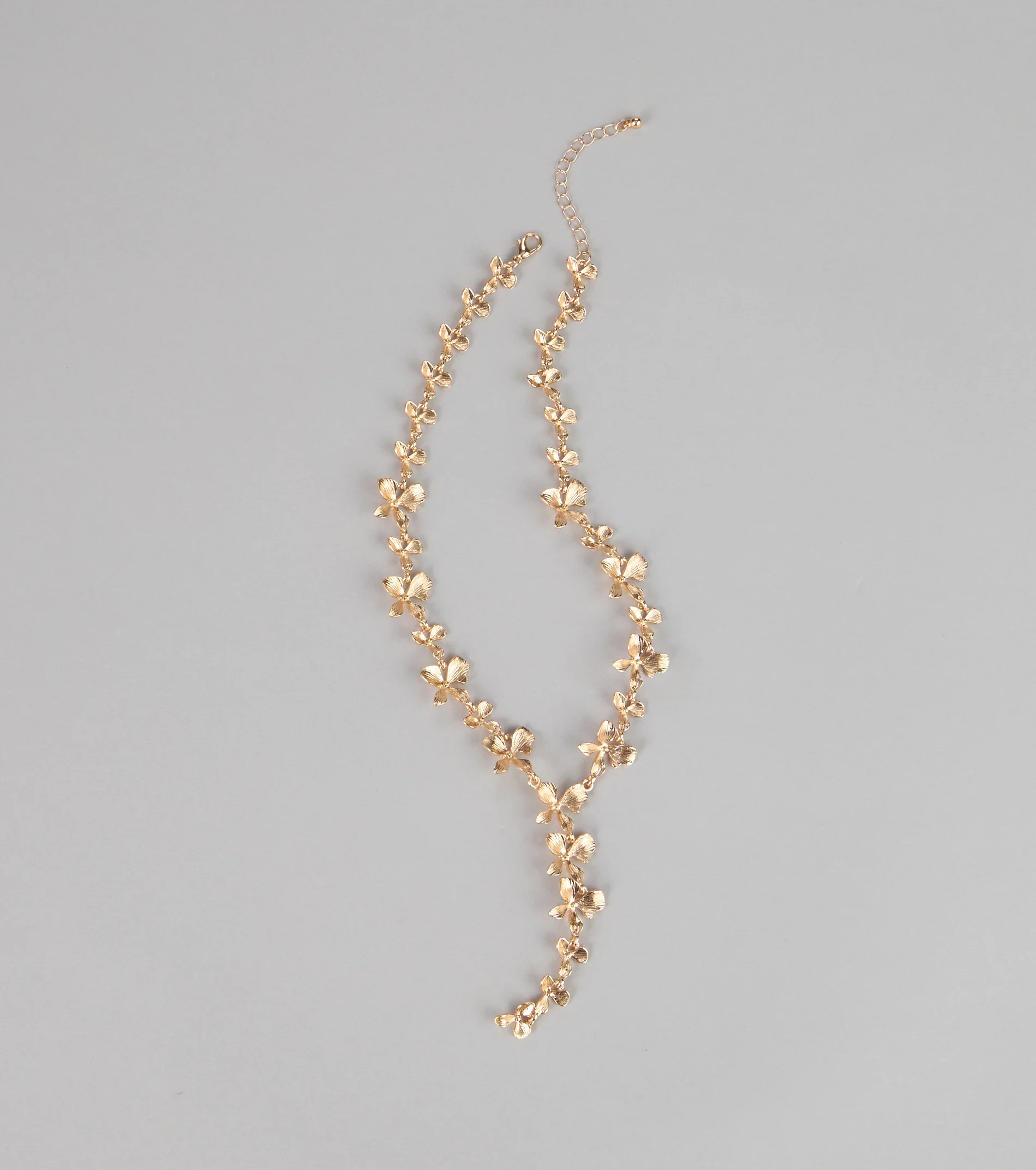 Bloom And Glow Lariat Necklace