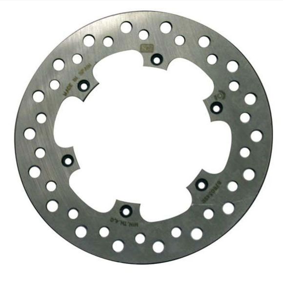 Round brake disc braking rearRef: RF8513