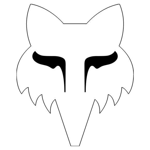 Stickers Fox FOX HEAD 7