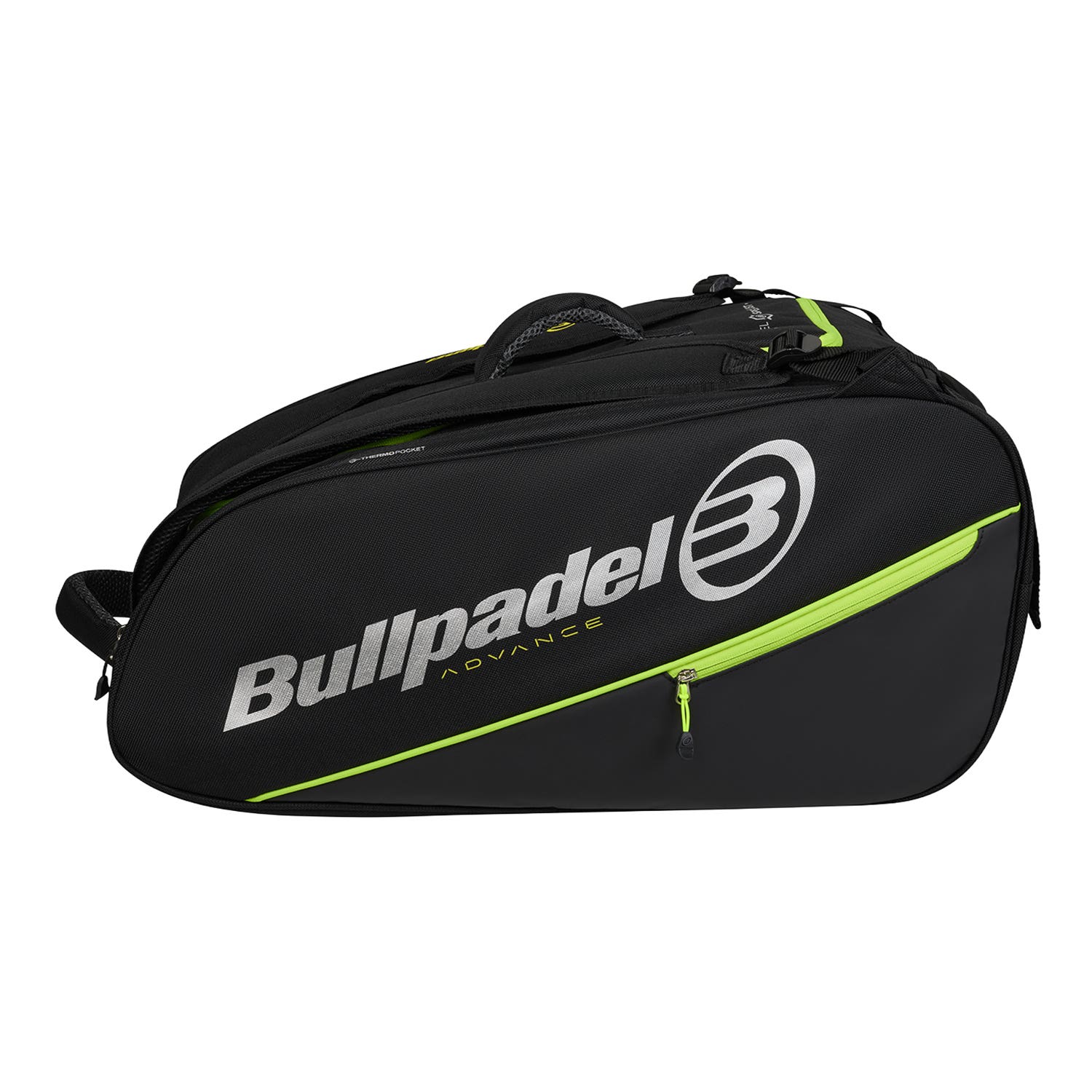 PADEL BAG BULLPADEL ADVANCE BPP26014 BLACK GREEN