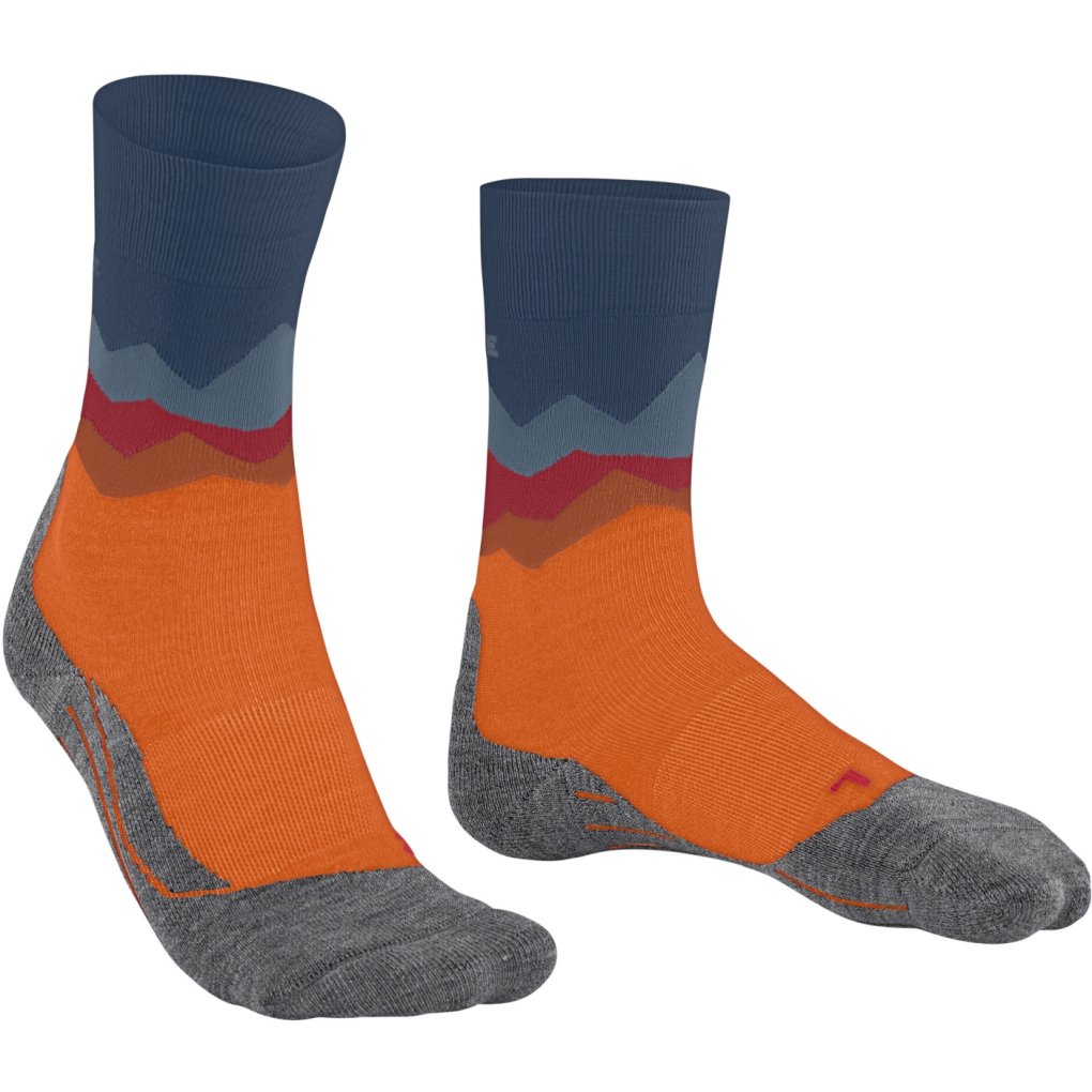 Falke TK2 Explore Crest Trekking Socks Men - enzian 6570
