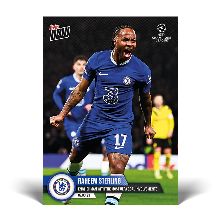 Topps UK - Englishman with the most UEFA goal involvements - UCL TOPPS NOW® Card #89
