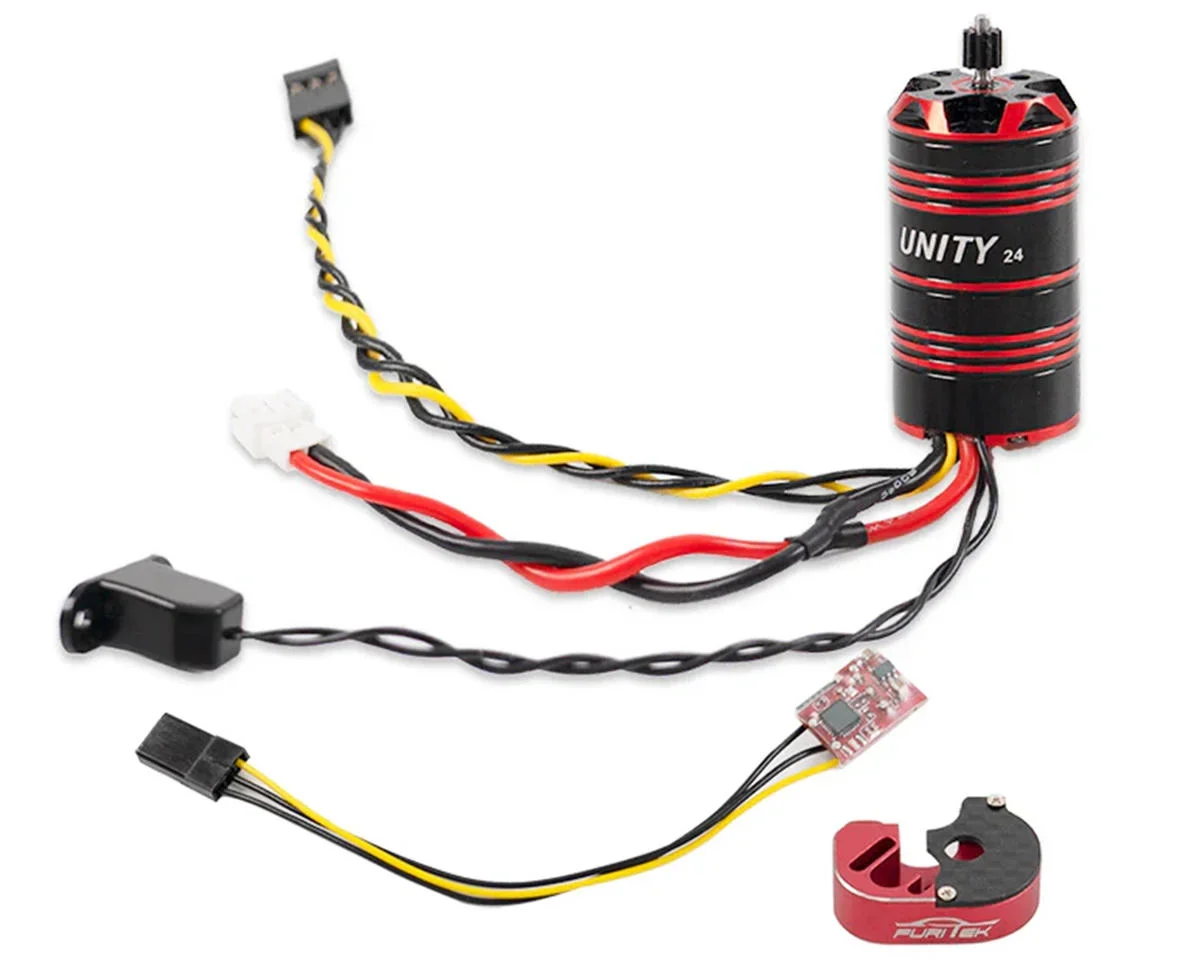 Furitek Axial® SCX24 UNITY24 PRO 2-in-1 Micro FOC Brushless System (3500kV) FTK-FUR-2584