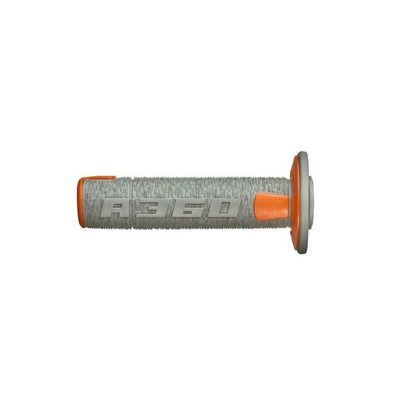 Domino A360 Universal Handlebar Grips - Gray / OrangeRef: DO0019