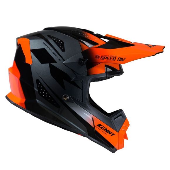 Kenny Track Graphic 2025 cross helmet - OrangeRef: KE2748
