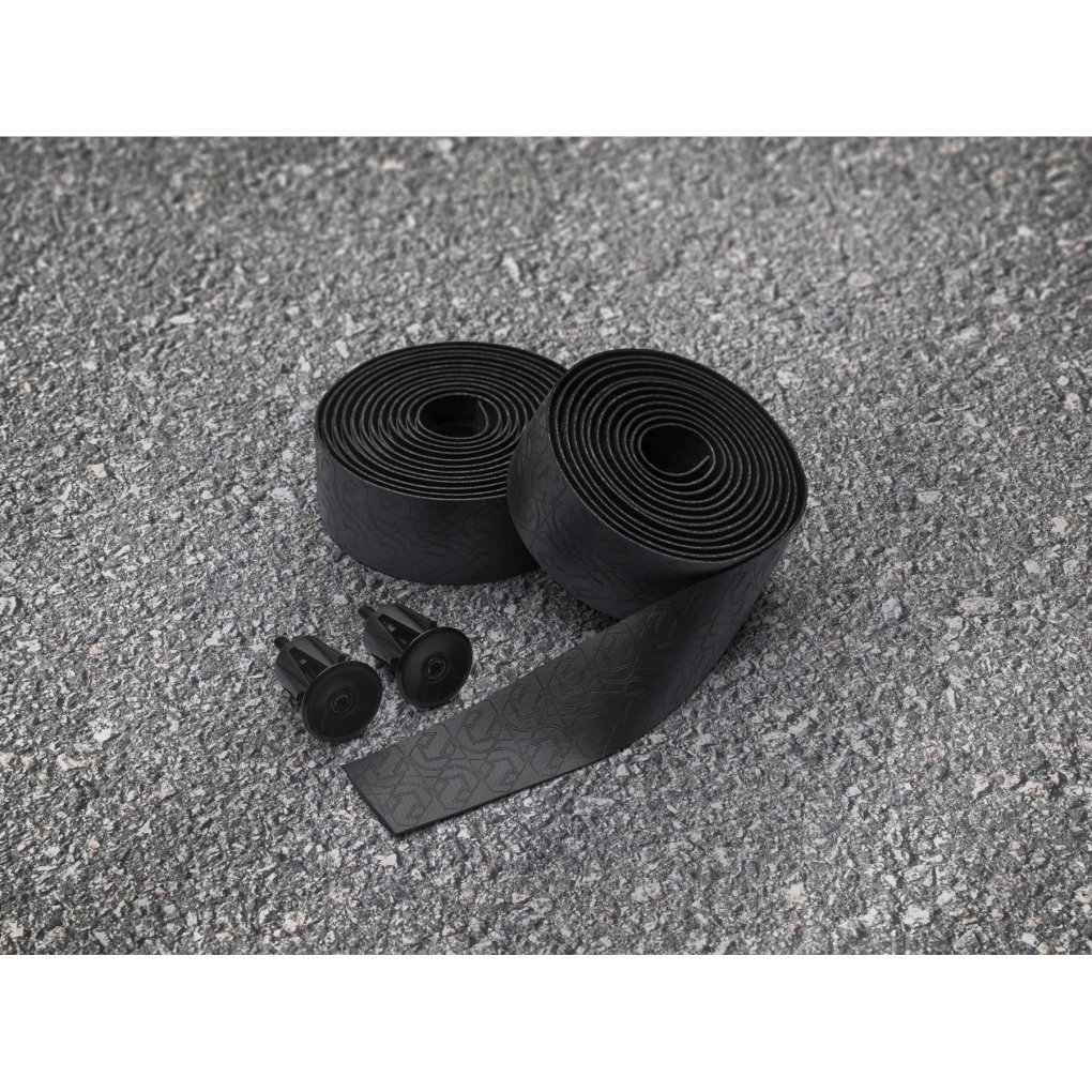 PRO Peaked Handlebar Tape - Team | PU (3D embossed) - black