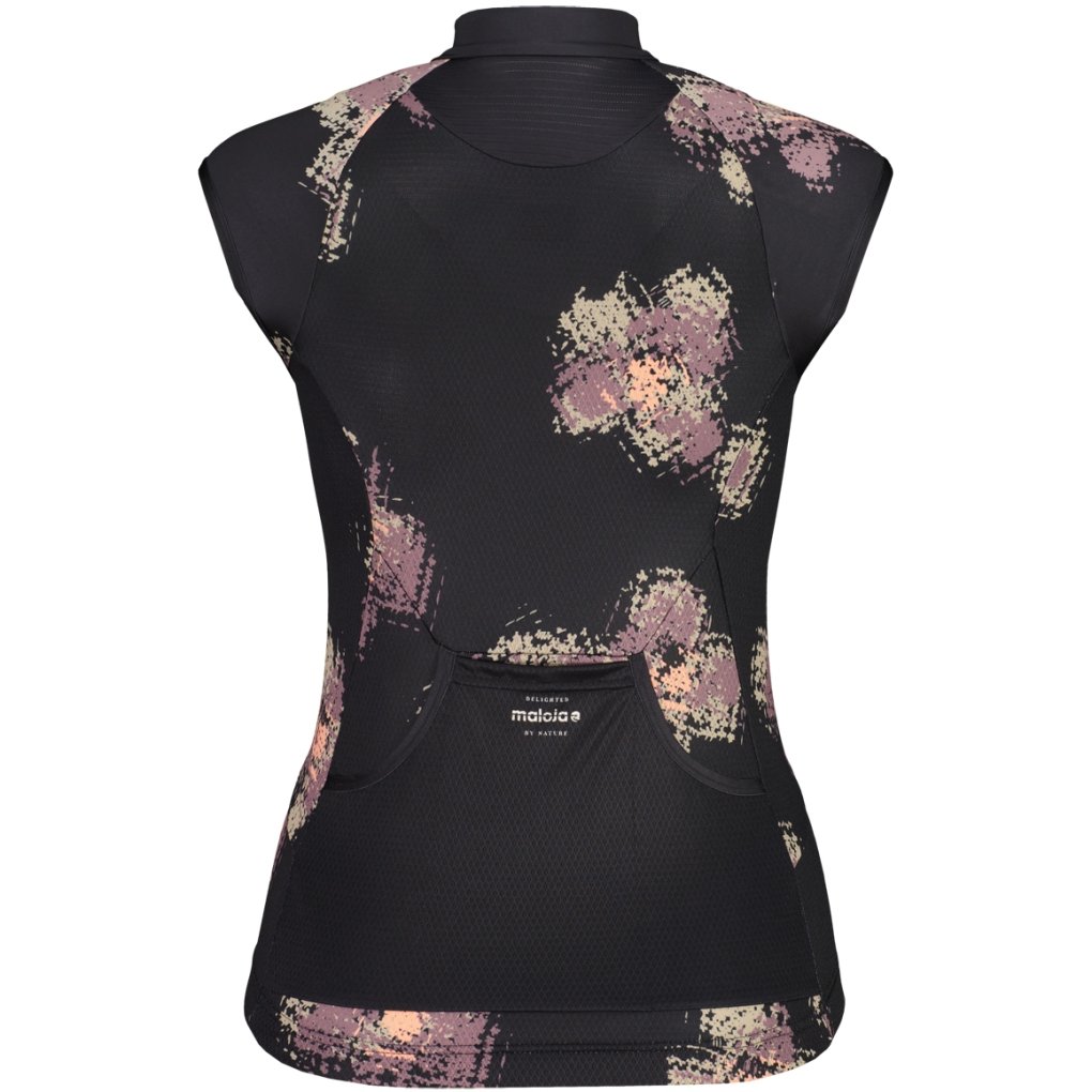 Maloja SundaM. Cycle Tank Top Women - deep black joy 1244