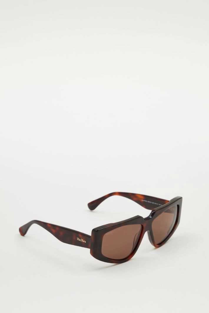 Square sunglasses - BROWN CAMEL