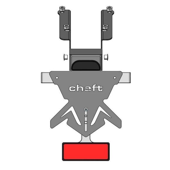 Support de plaque Chaft NOIR - NoirRef : CF0244 / UL336