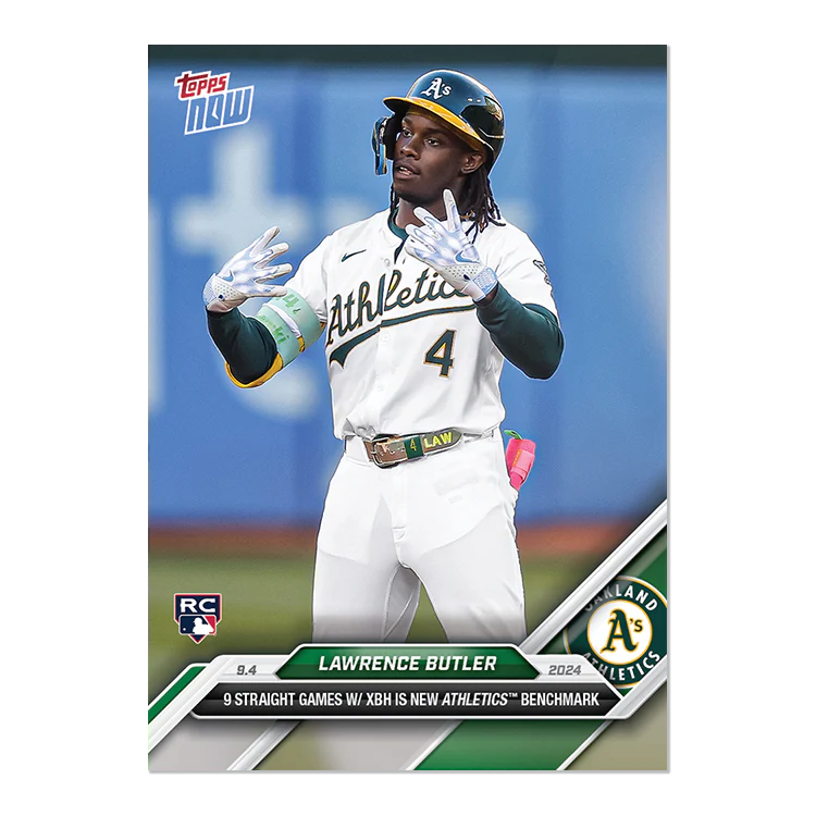 Lawrence Butler - 2024 MLB TOPPS NOW® Card 651