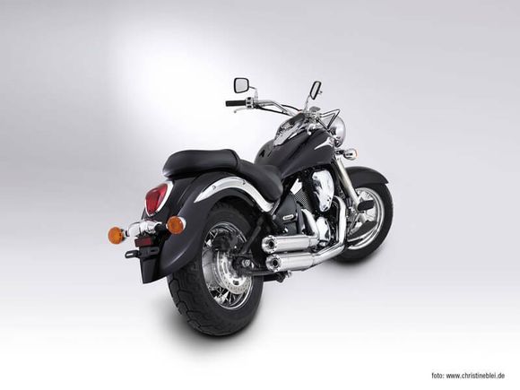 Complete Miller Exhaust Line Black Polished Conical TipReference: MIL01290A / KA-VN900-X24.10