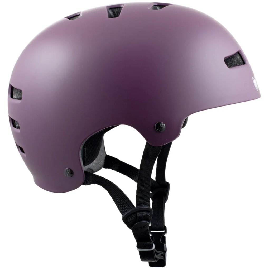 TSG Evolution Solid Color Helmet - satin grape royale