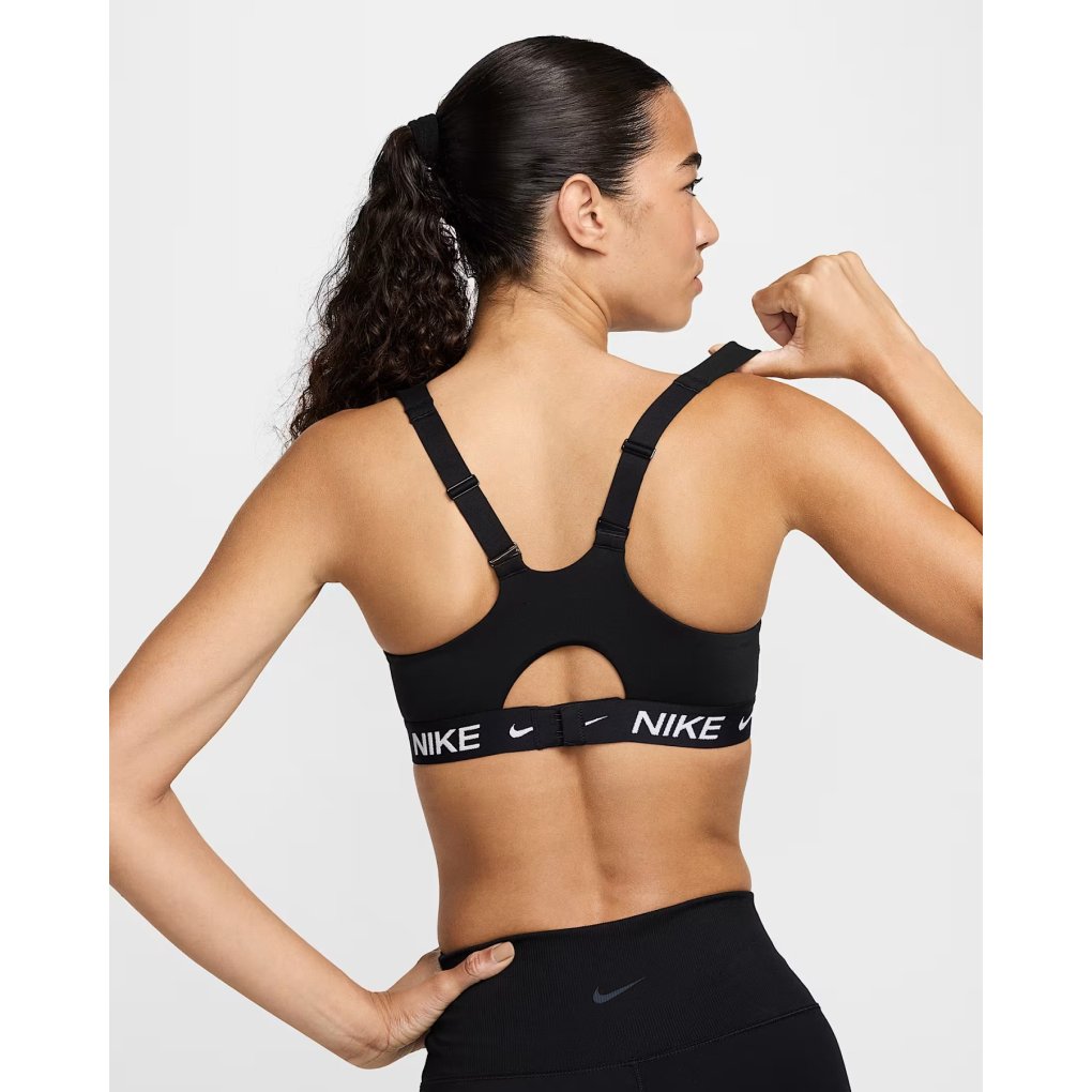 Nike Indy High Support Padded Sports Bra Women - black/black/white FD1068-011