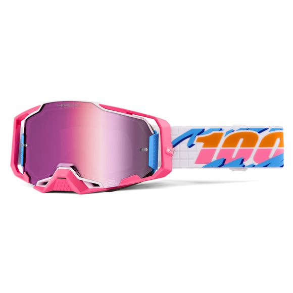 100% ARMEGA HiPER LeFreak cross mask - Mirror Rose 2026 - Pink / WhiteRef: CE1606 / 50003-10022