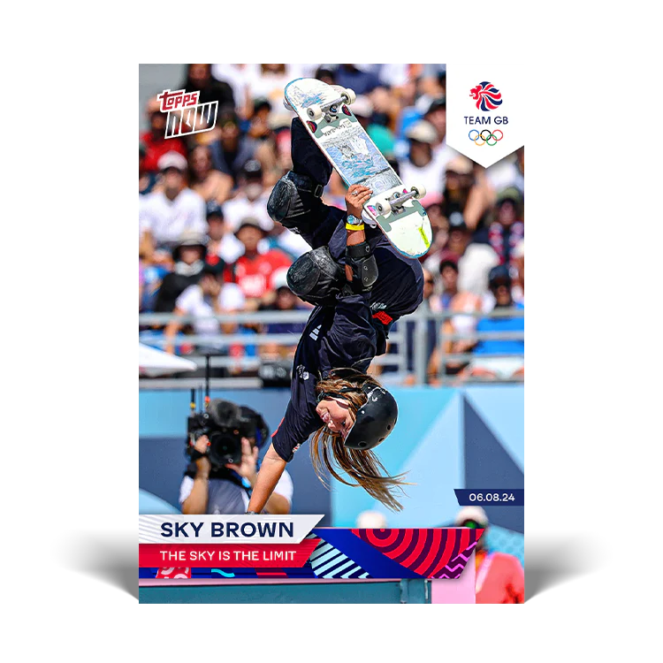 Sky Brown - The Sky is the limit - 2024 Team GB TOPPS NOW® Card 22