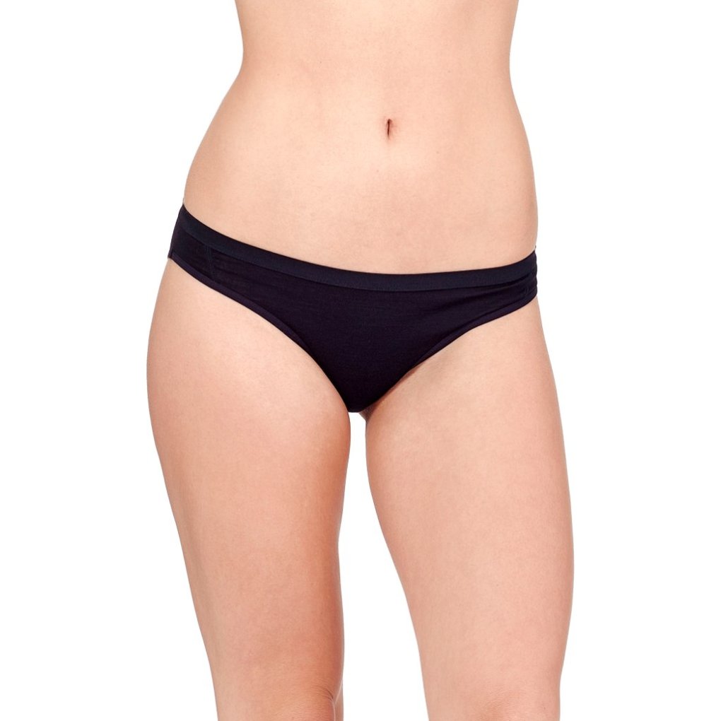Icebreaker Merino Siren Bikini Briefs Women - Black