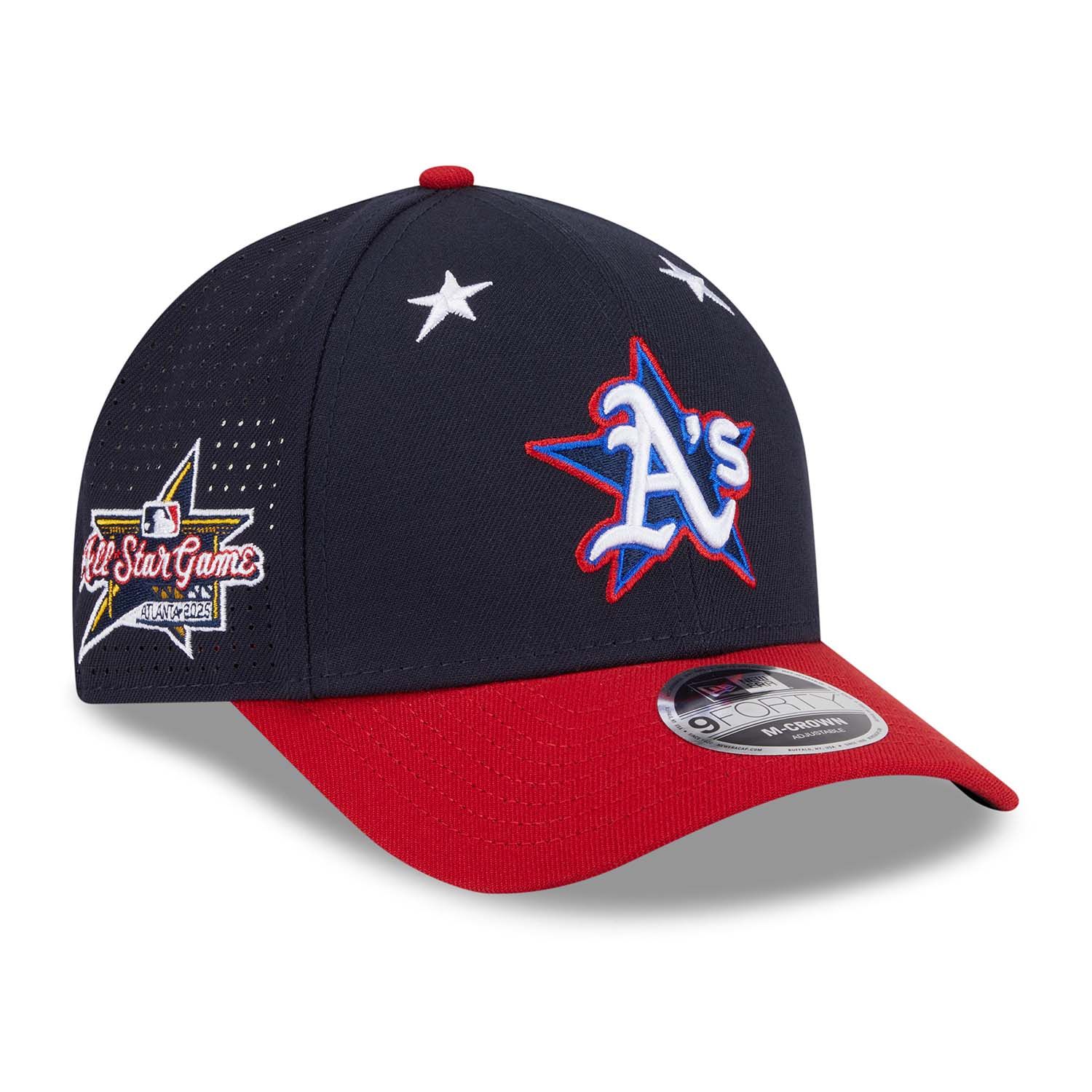 Athletics Authentic 2025 MLB All-Star Game New Era 9FORTY M-Crown Snapback Cap