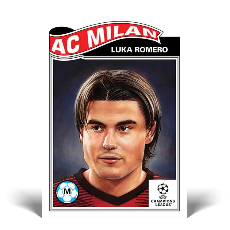 Topps UK - UCC Living Set Card #616 - Luka Romero