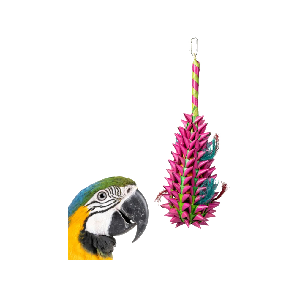 Back Zoo Nature Palmleaf Tower - Bird Toy