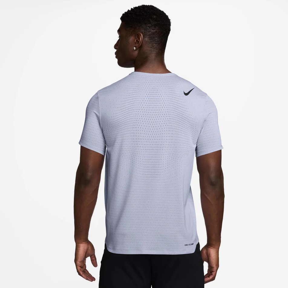 Nike Dri-FIT ADV AeroSwift Short Sleeve Top Men - ghost/black HJ3377-057