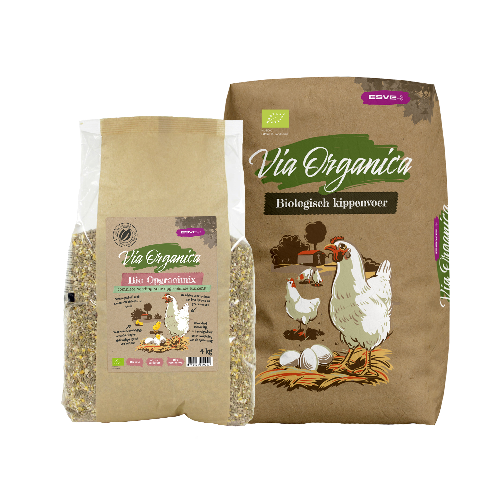 Via Organica Organic Chick Grower Mix - 4kg