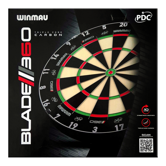 Winmau Blade 6 Triple Core 360 steel dartboard