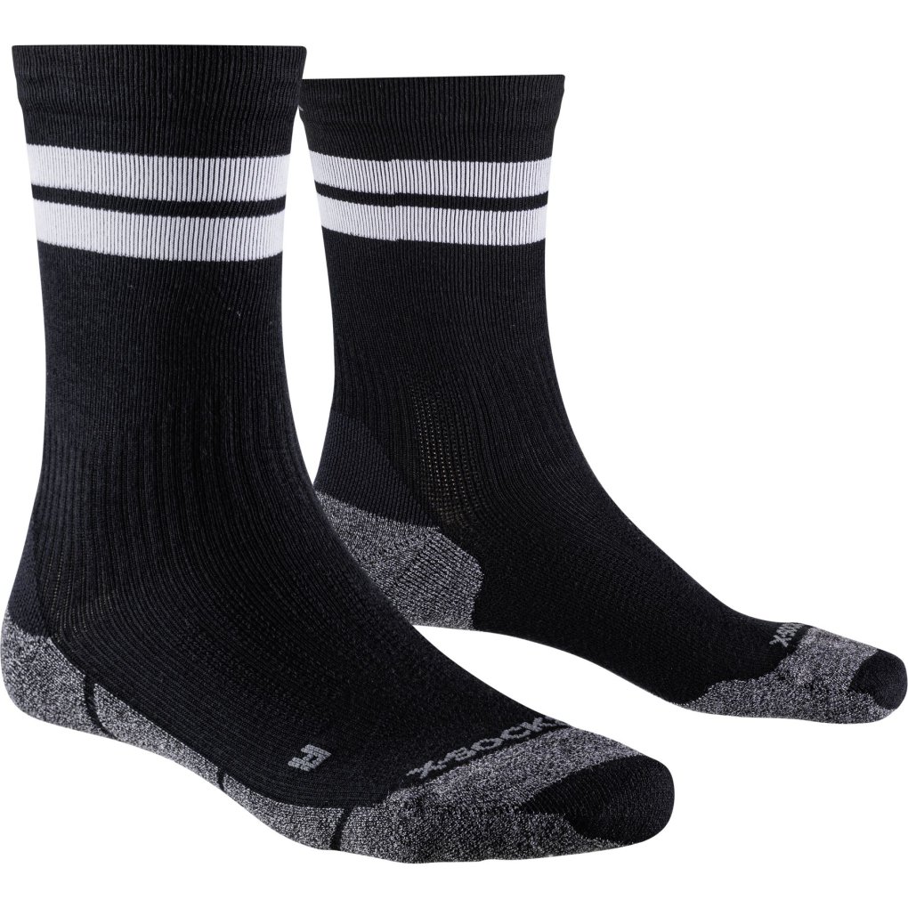 X-Socks Core Natural Graphics Crew Socks - black/charcoal