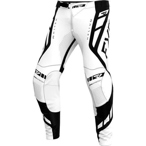 Cross pants FXR Helium MX 25.7 2025 - White / BlackRef: FXR1576