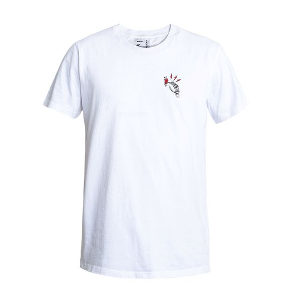 John Doe LIVE RIDE ON Short Sleeve T-shirt - WhiteRef: JDE0147