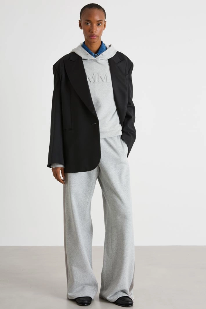 Drawstring hoodie - GREY