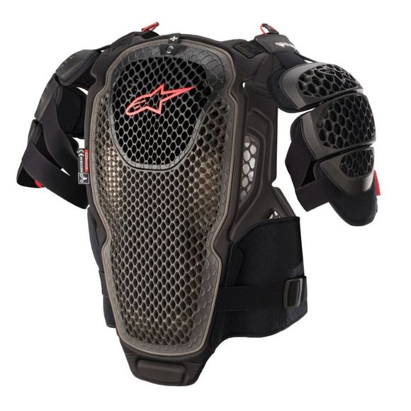 Gilet de protection Alpinestars A-6 - BLACK ANTHRACITE RED 2023 - Noir / RougeRef : AP12557