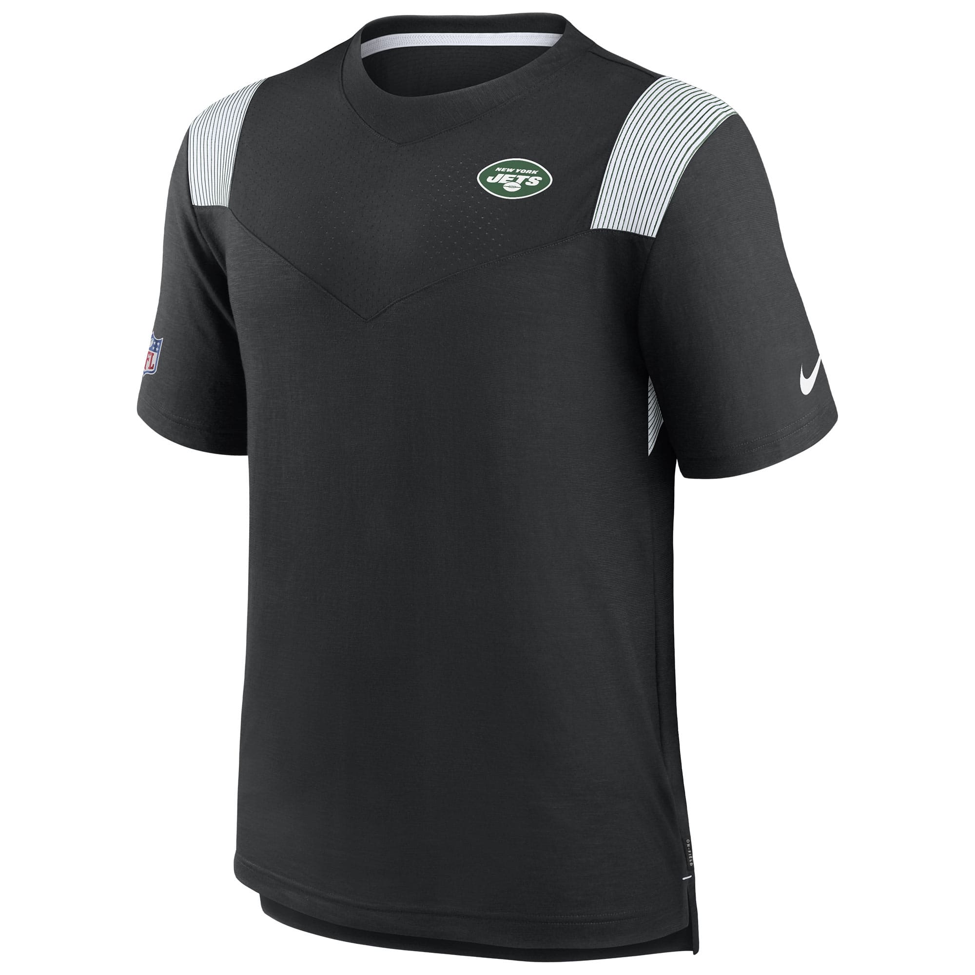 New York Jets 2022 NFL Sideline Nike Performance Player Top Black
