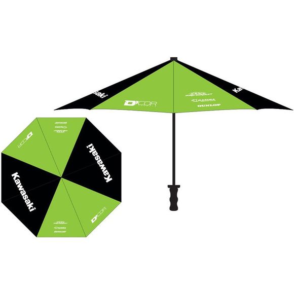 D'cor Kawasaki Umbrella - Black / GreenRef: DCO0050 / 81-103-1