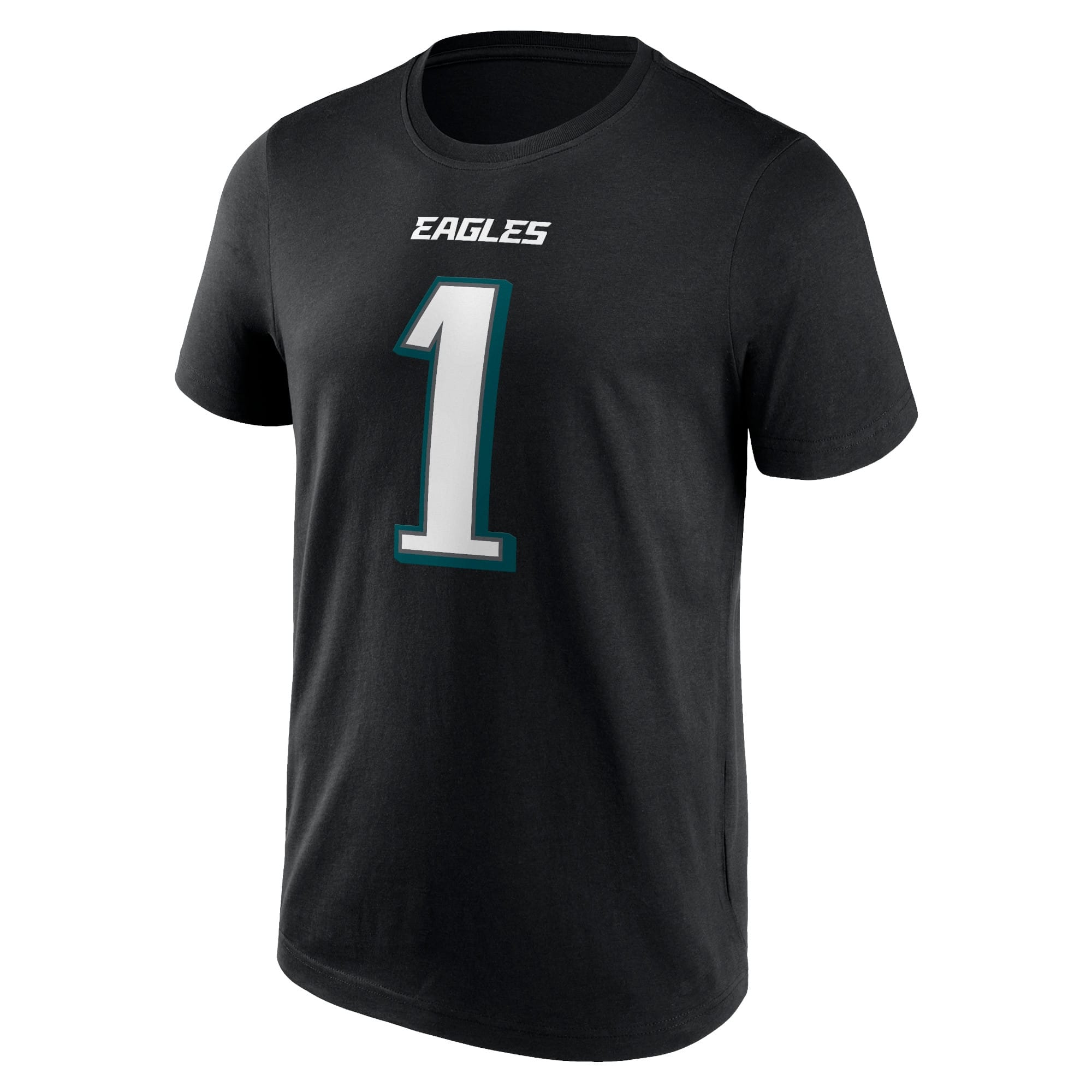 Jalen Hurts #1 Philadelphia Eagles Player NFL T-Shirt Black
