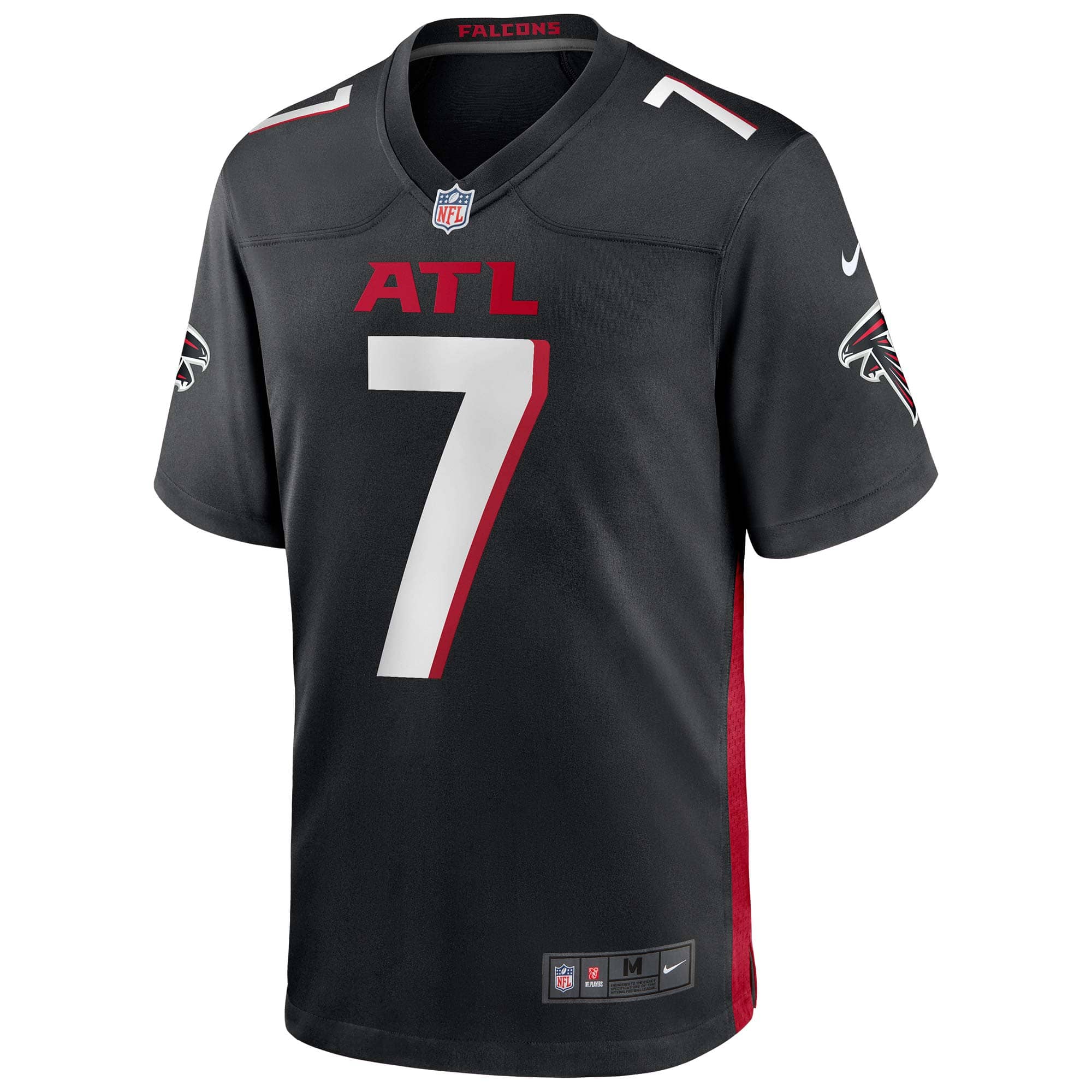 Bijan Robinson #7 Atlanta Falcons Nike Game NFL Jersey Black