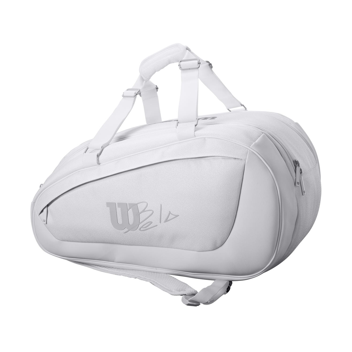 padel bag Wilson Bela SUPER TOUR Padel WHITE