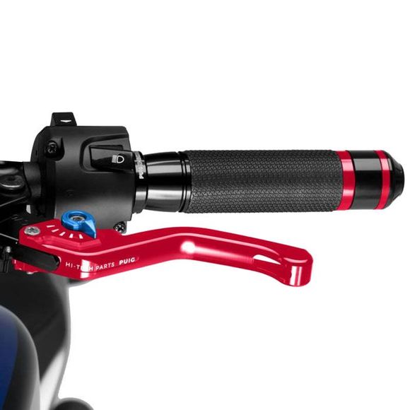 Puig Short Clutch Lever 3.0 Red Universal - BlueRef: PUI0148