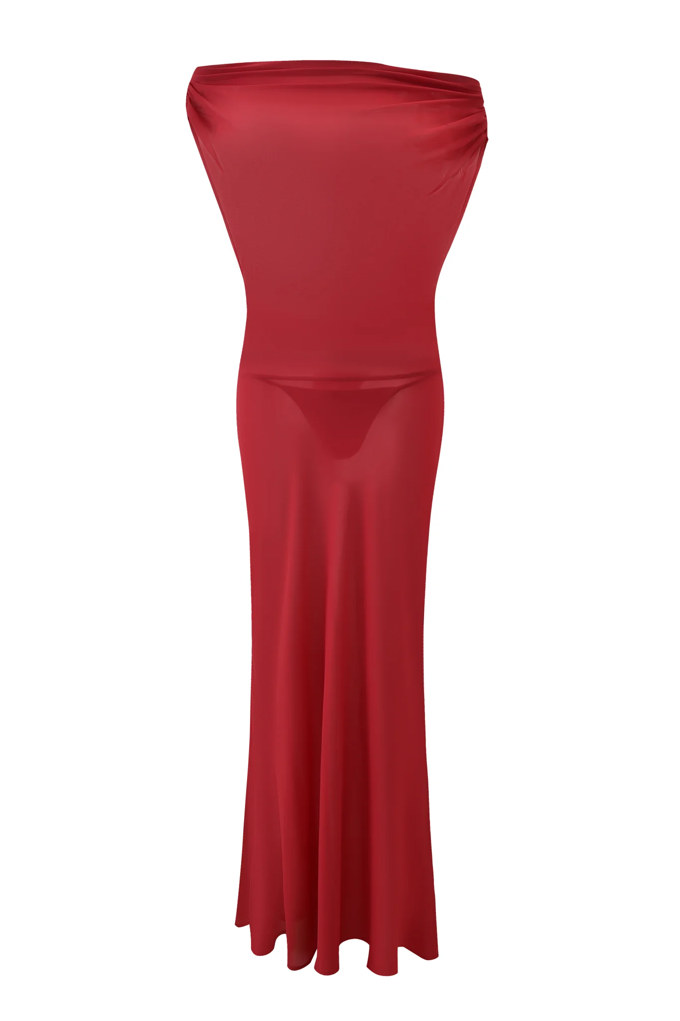 Kahlo Maxi Dress - Red