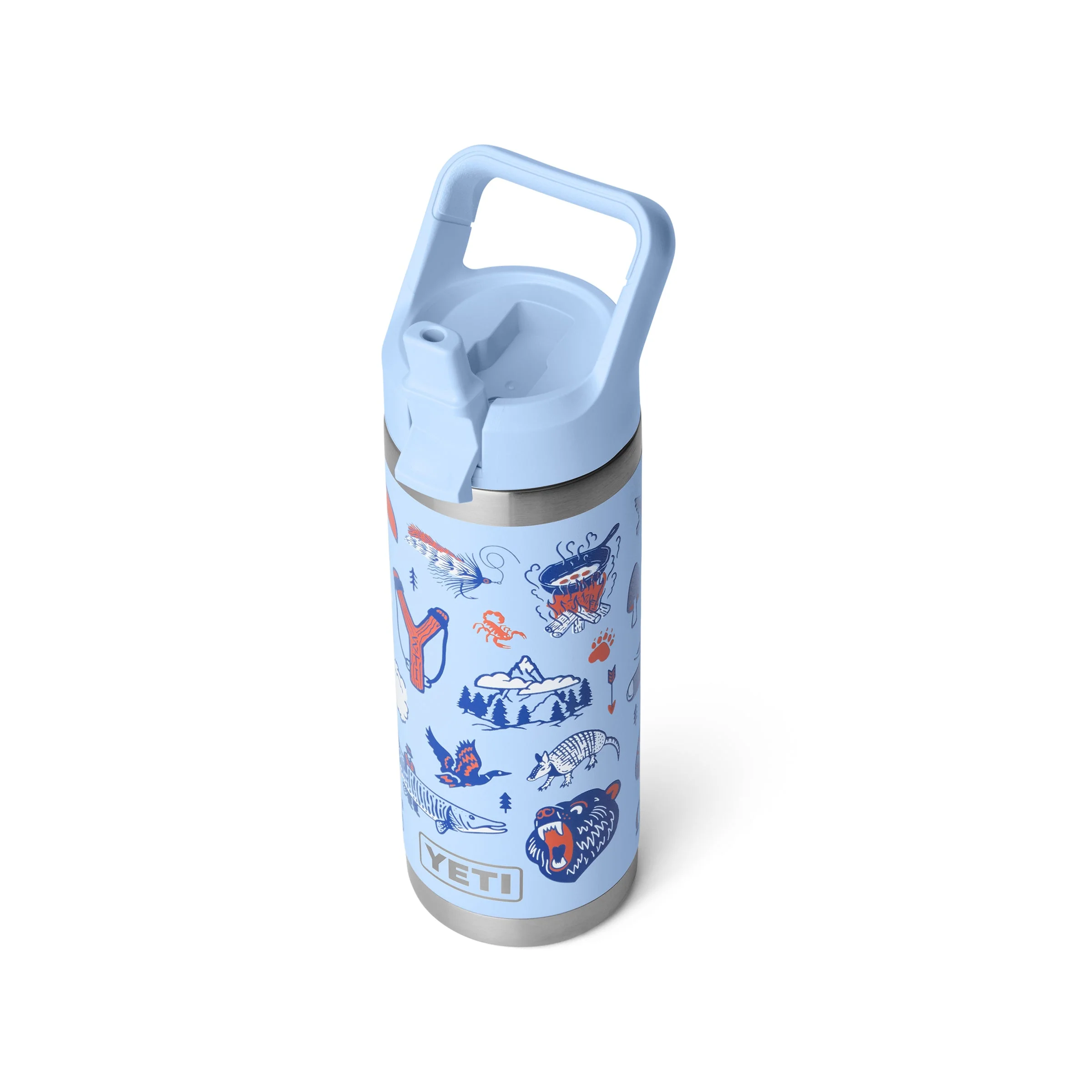 YETI Big Sky Summer Camp Rambler 18oz Straw Bottle