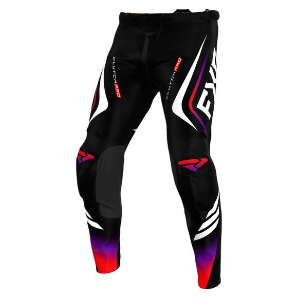 FXR CLUTCH PRO MX 25 2025 cross pants - Black / RedRef: FXR0838
