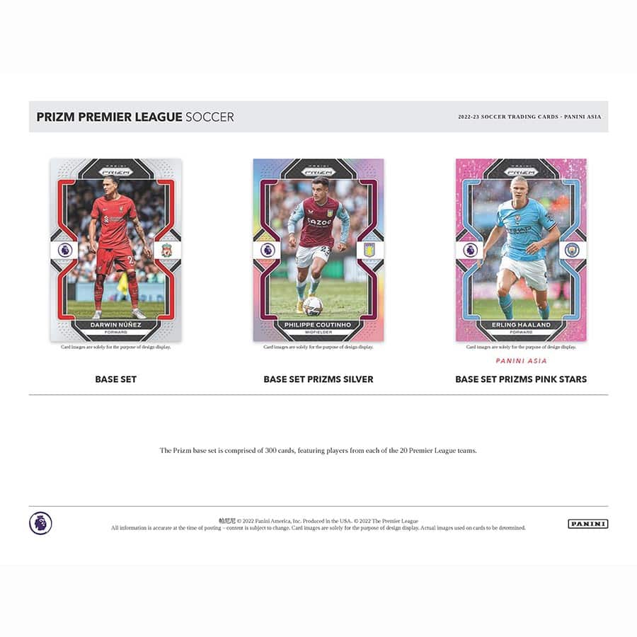 2022/23 Panini Prizm Premier League Soccer EPL Asia Tmall Box
