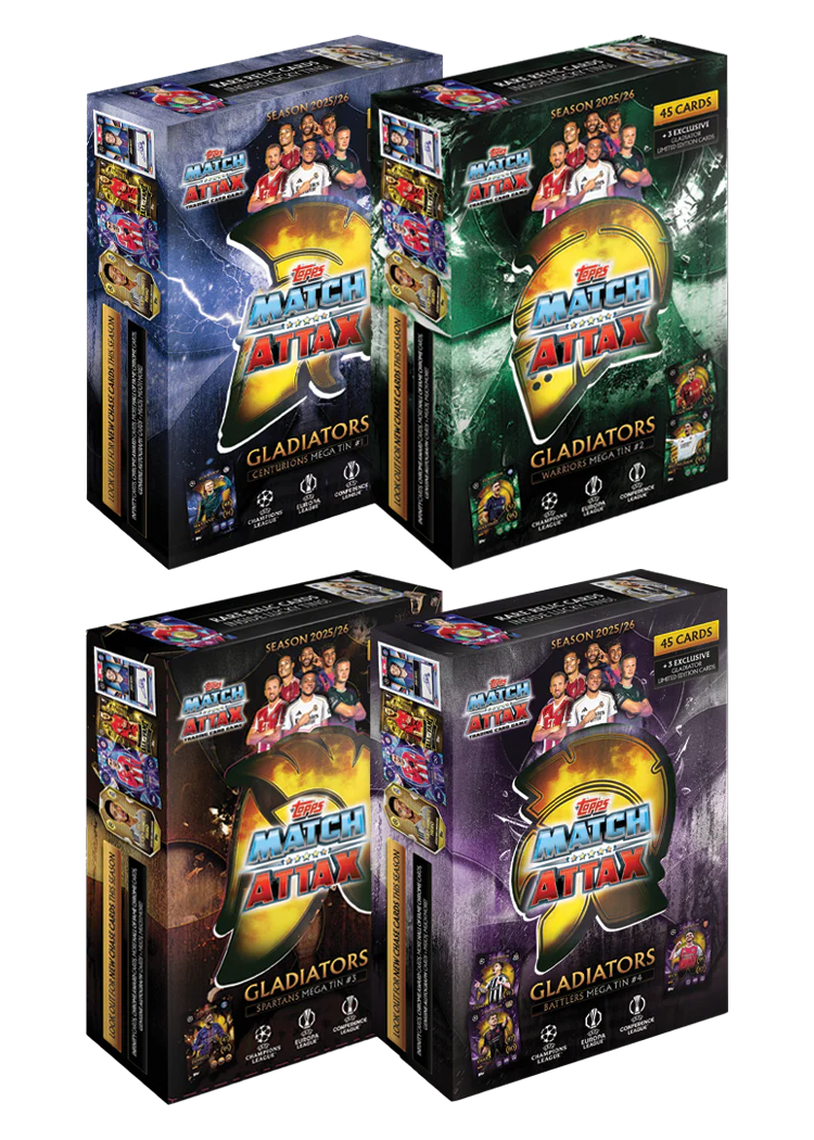 UCC Match Attax 2025/26 - Mega Tin Bundle