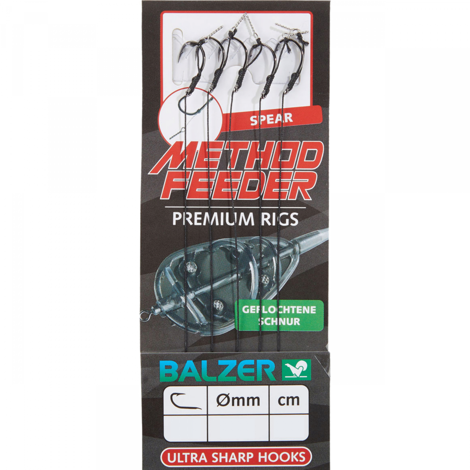 Balzer Method feeder hook with spear