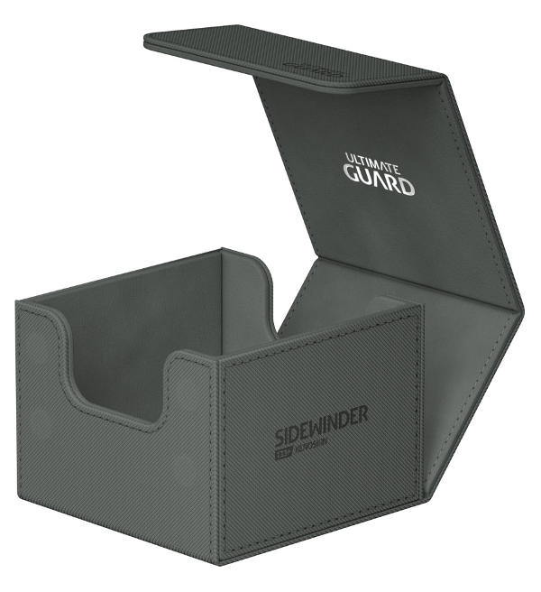 Ultimate Guard Sidewinder 133+ Xenoskin Monocolor Deck Box - Grey