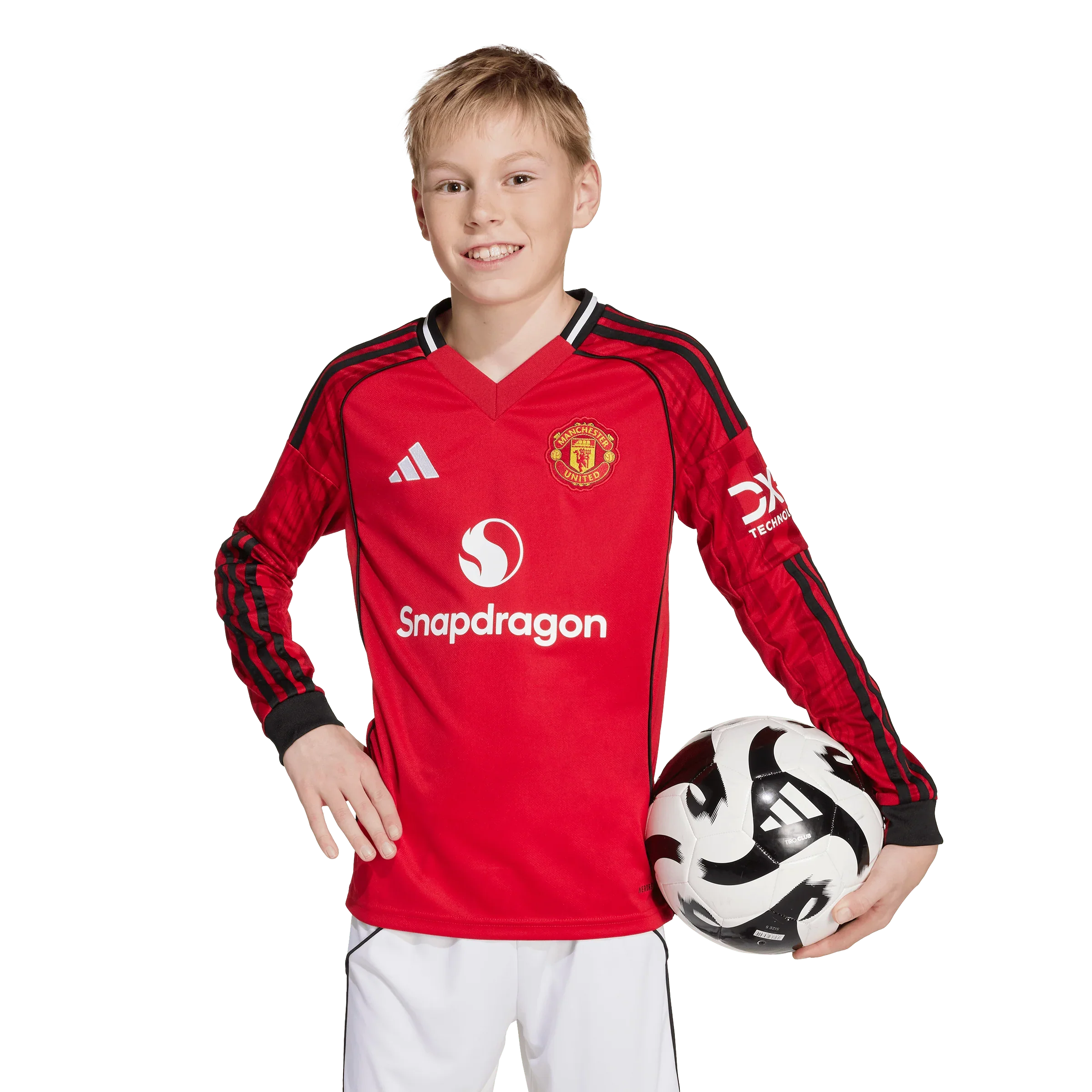 Manchester United 25/26 Long Sleeve Home Jersey