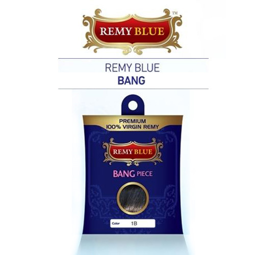 Remy Blue Virgin Remy Human Hair Weave Bang Piece