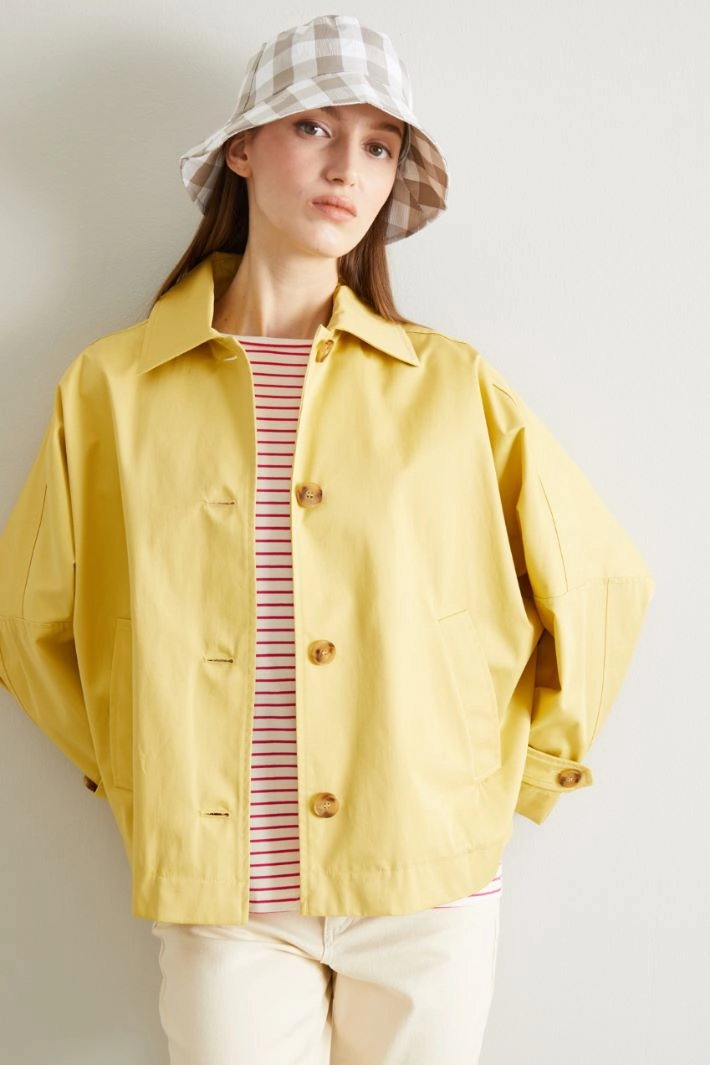 Vichy fisherman hat - DOVE GREY WHITE