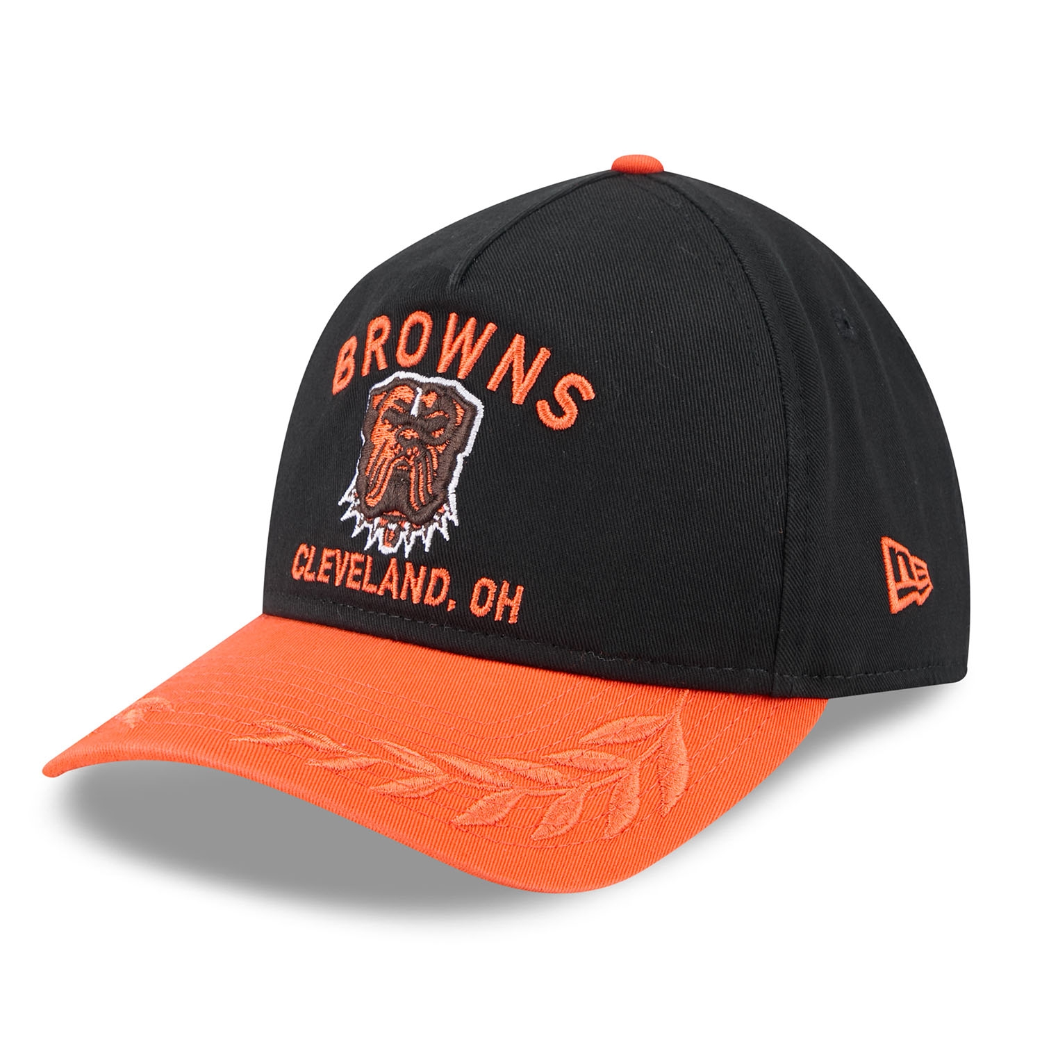 Cleveland Browns 2025 NFL Draft 9TWENTY A-Frame Adjustable Cap Black